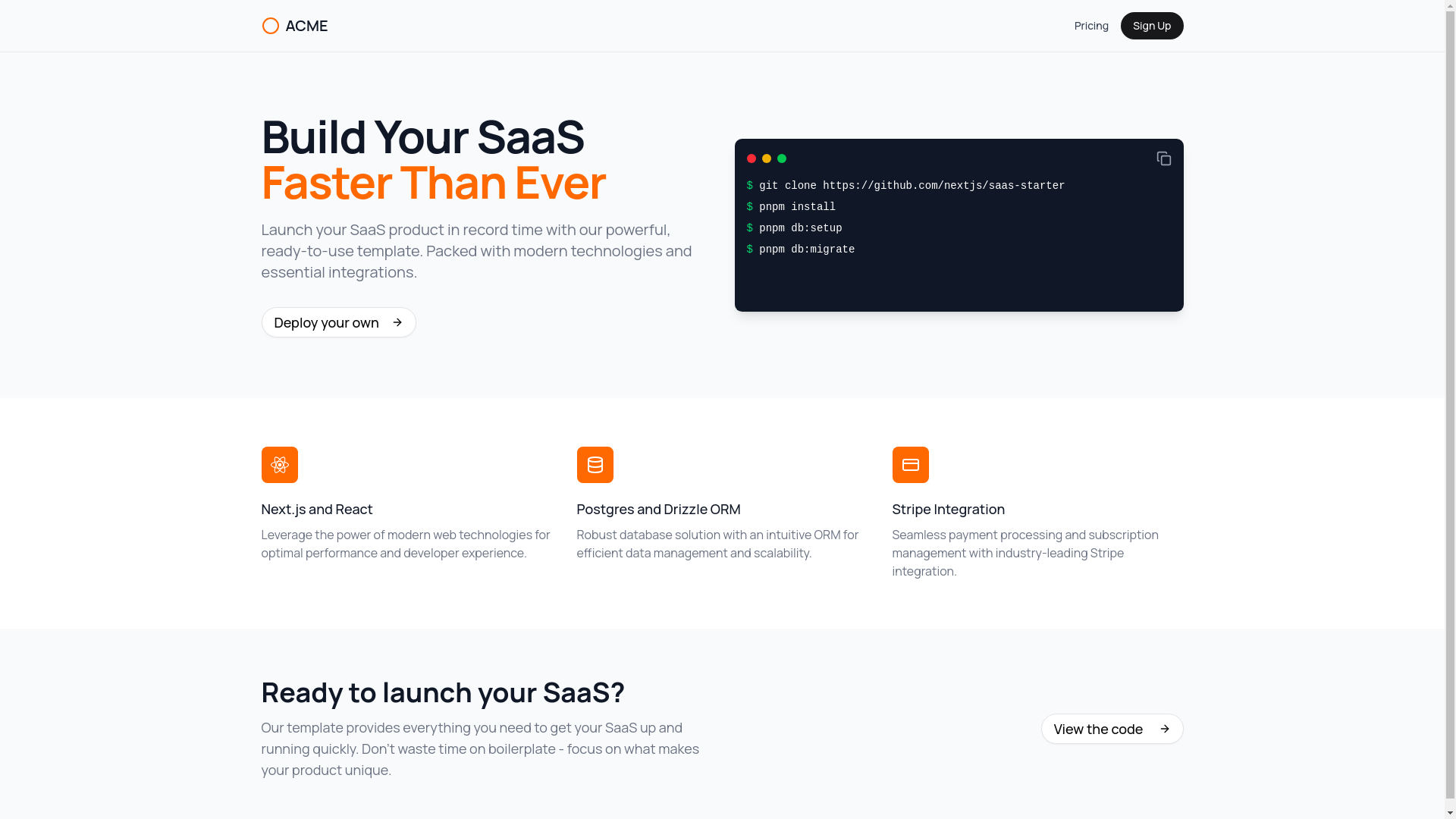 website screenshot of https://oneclick-marketing.com/