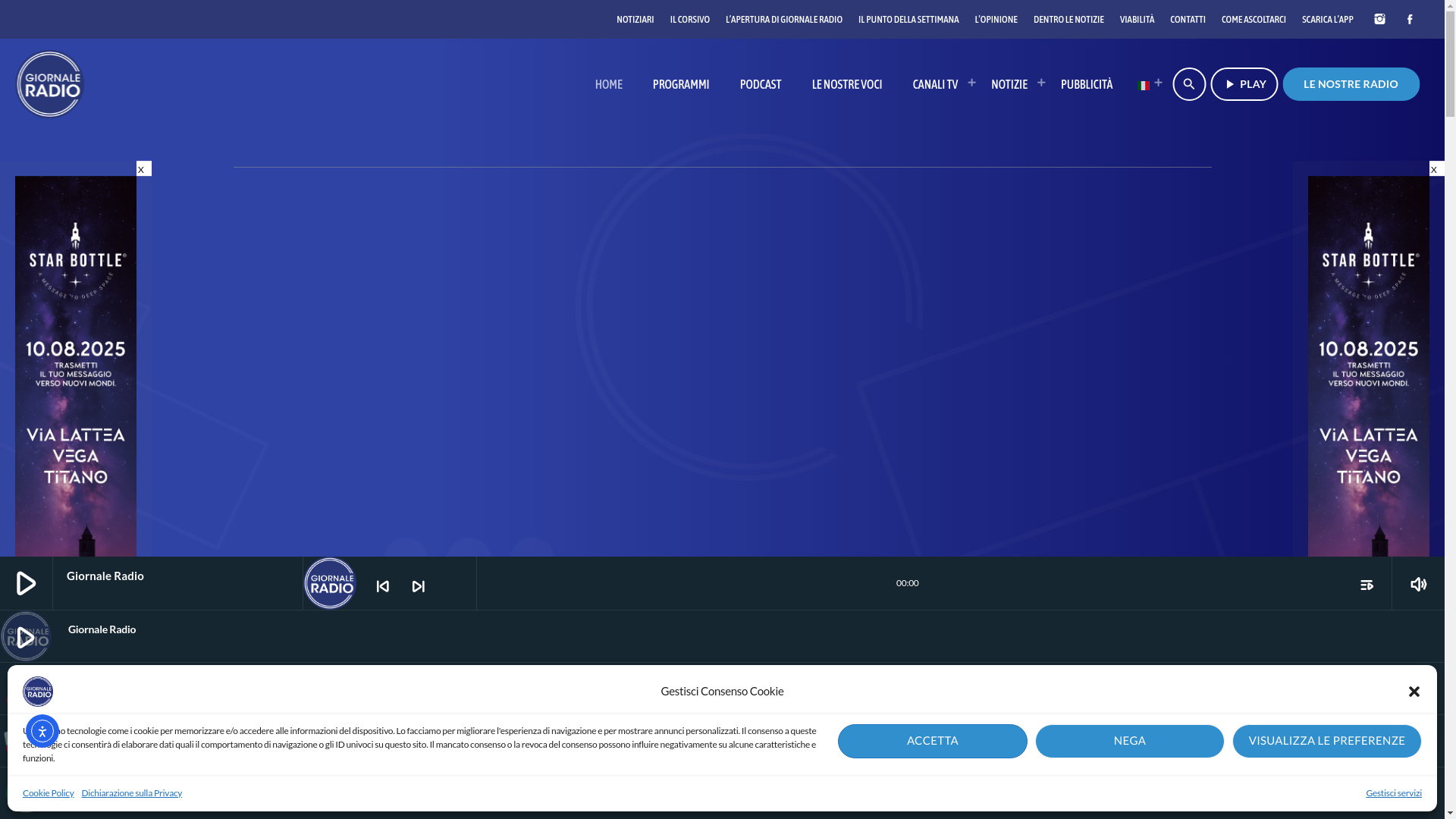 website screenshot of https://giornaleradio.fm/