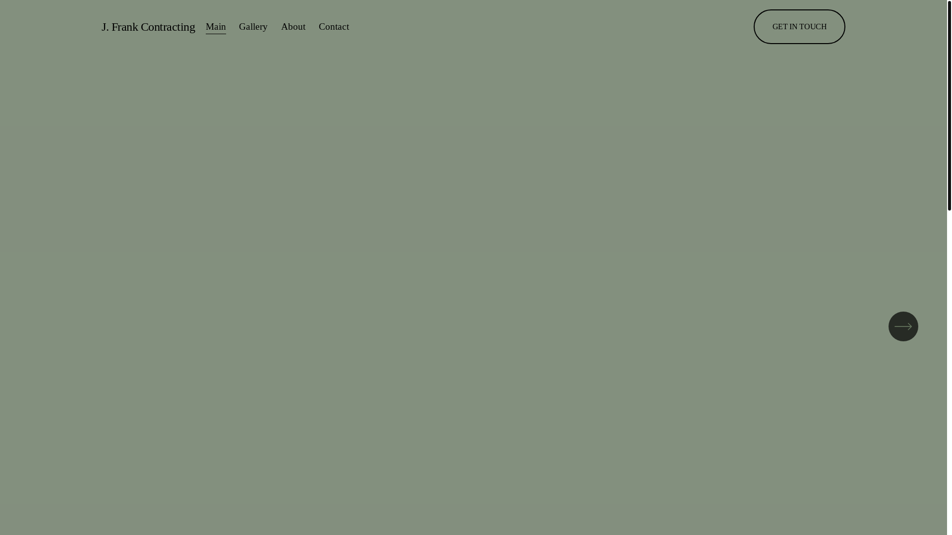 website screenshot of https://jfrankcontracting.com/