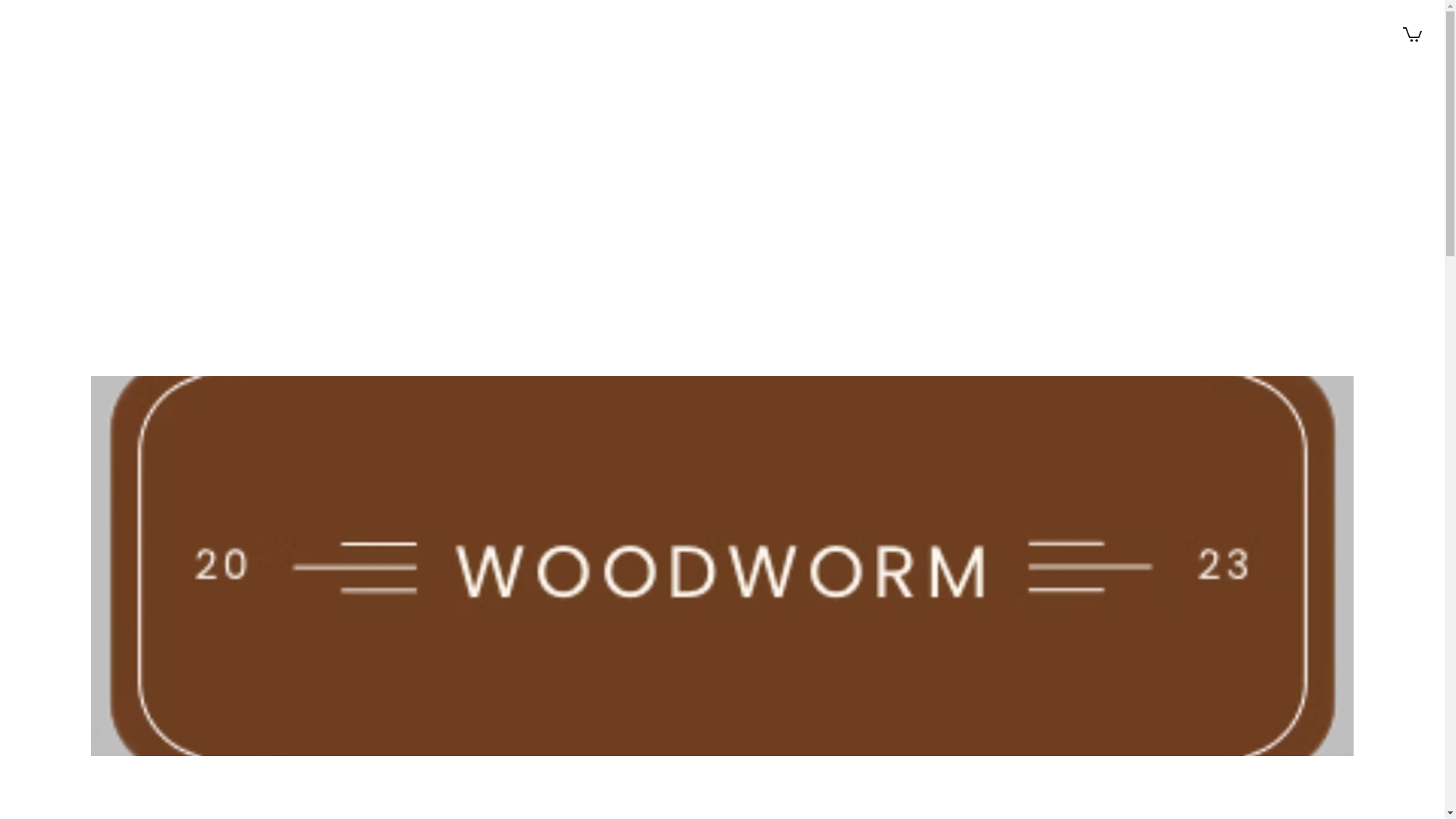website screenshot of https://woodwormmarketplace.com/