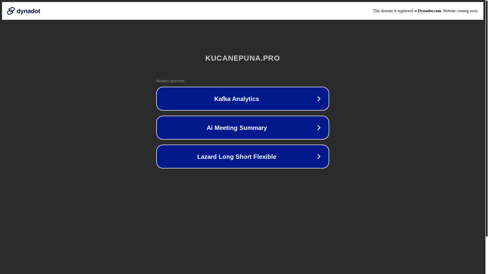 website screenshot of https://kucanepuna.pro/