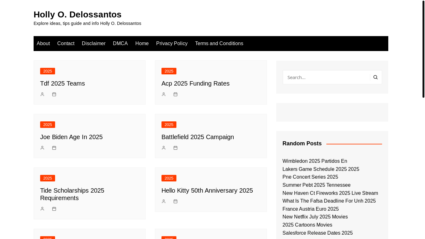 website screenshot of https://hollyodelossantos.pages.dev/