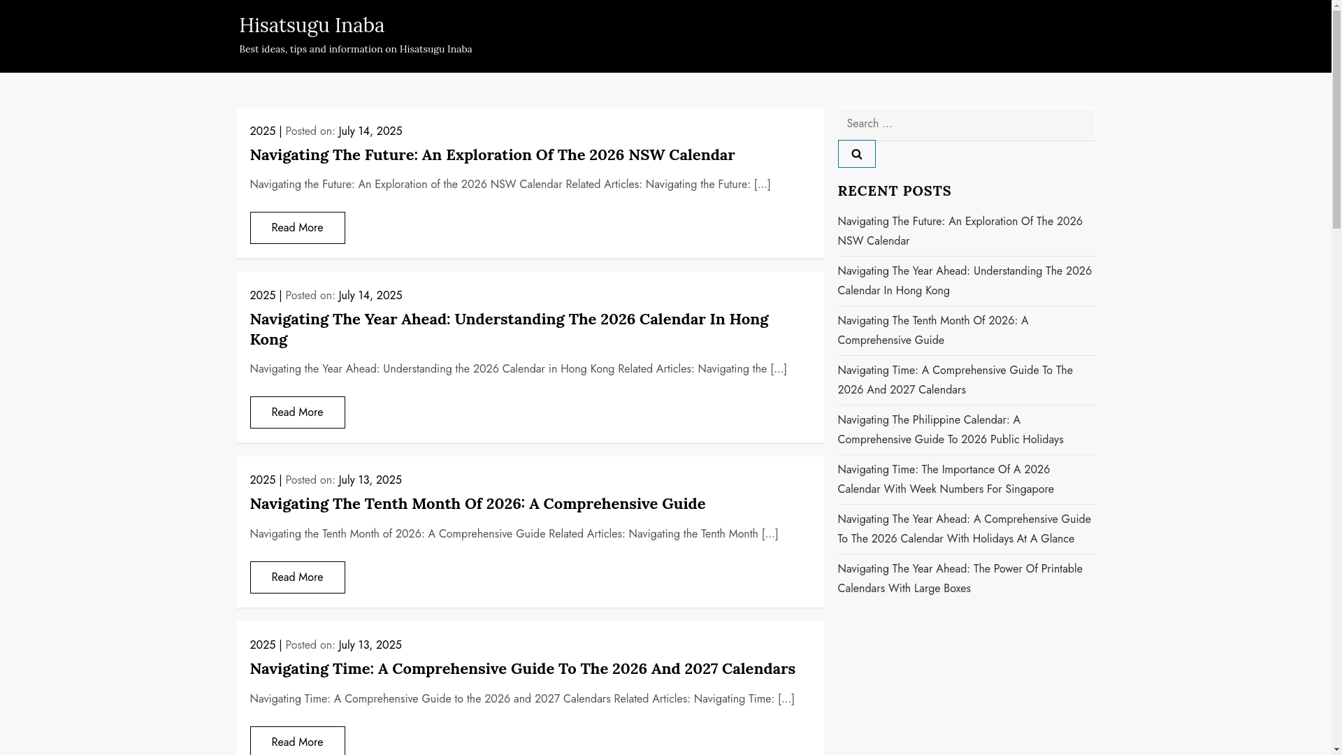 website screenshot of https://hisatsuguinaba.pages.dev/