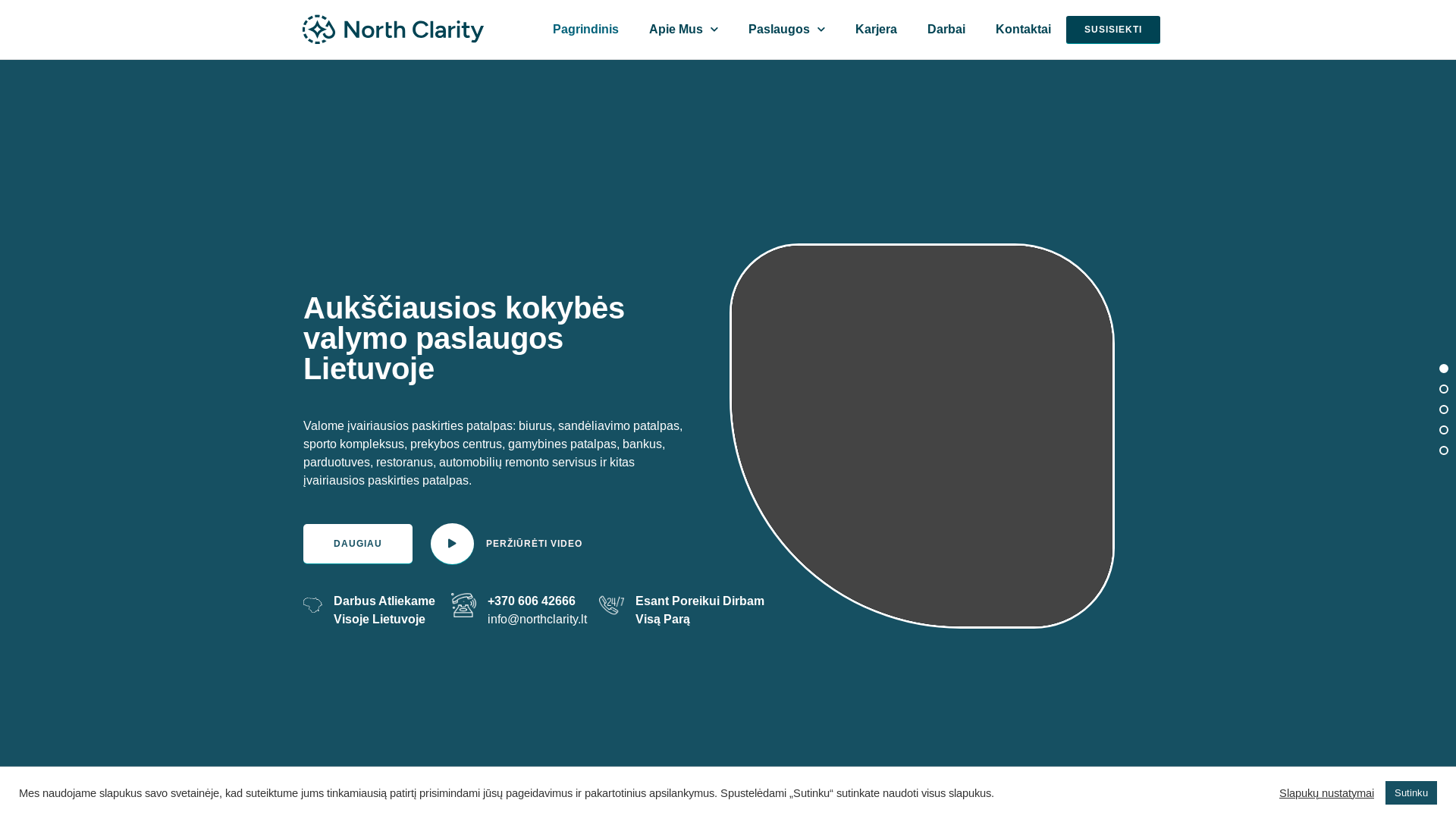 website screenshot of https://labasnorthclarity.com/