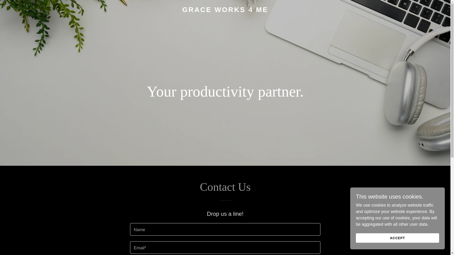 website screenshot of https://graceworks4me.com/