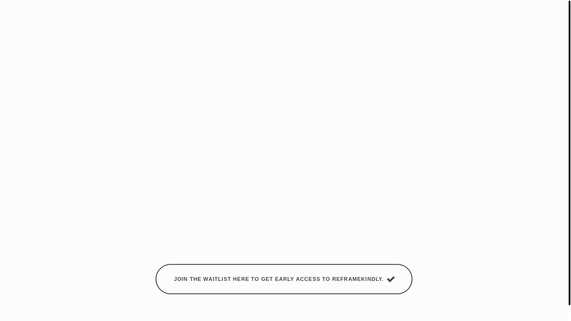 website screenshot of https://reframekindly.com/