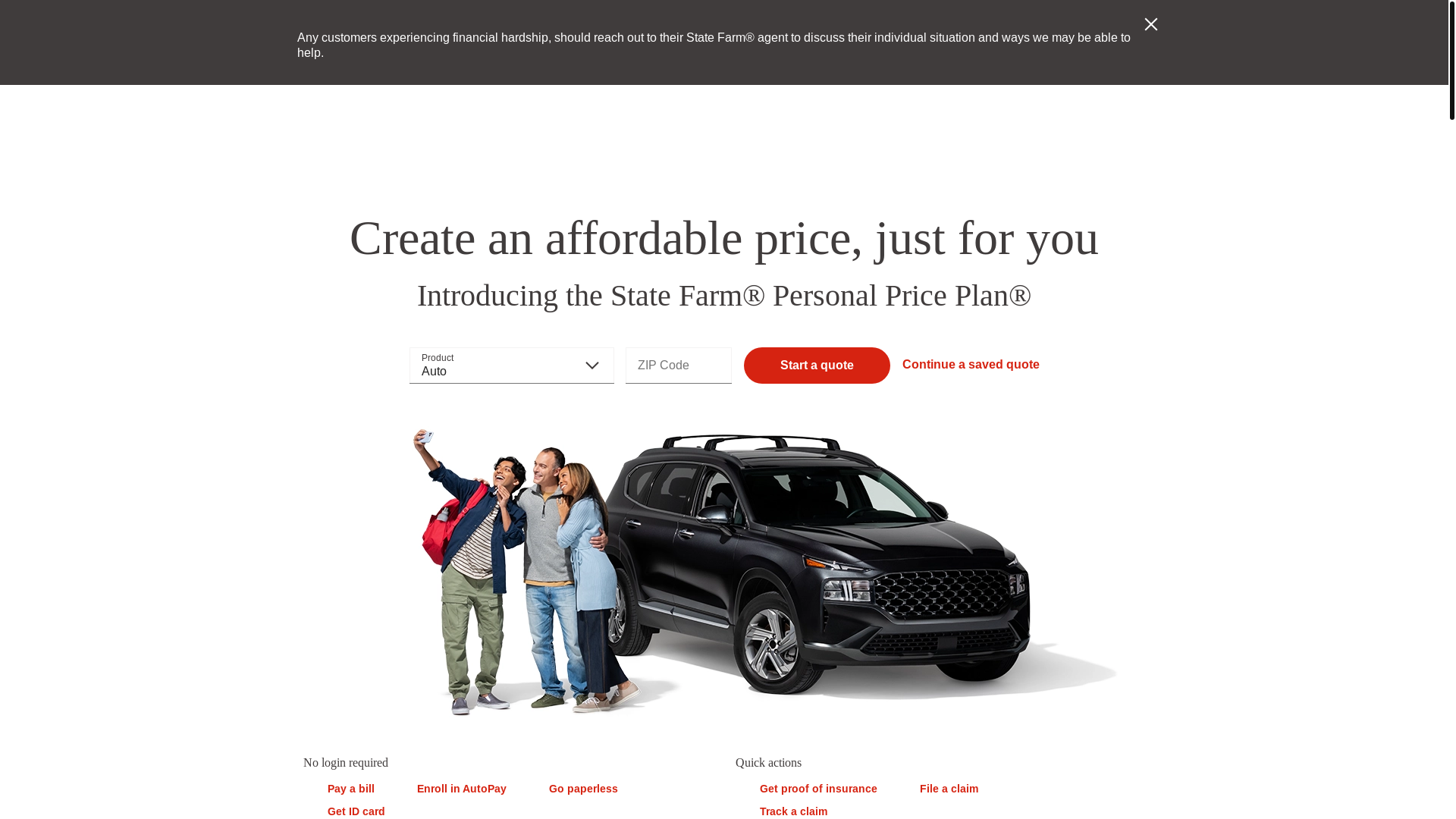 website screenshot of https://wilsoninsuranceteam.com/