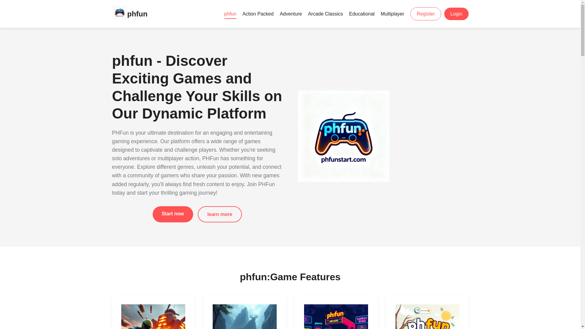 website screenshot of https://phfunstart.com/