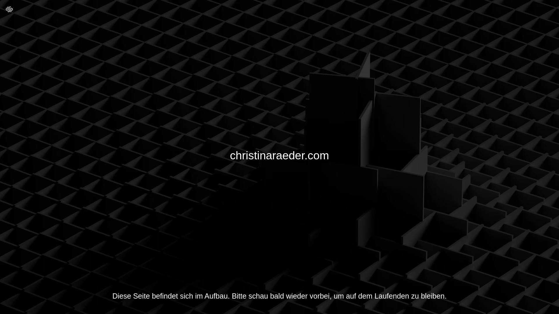 website screenshot of https://christinaraeder.com/