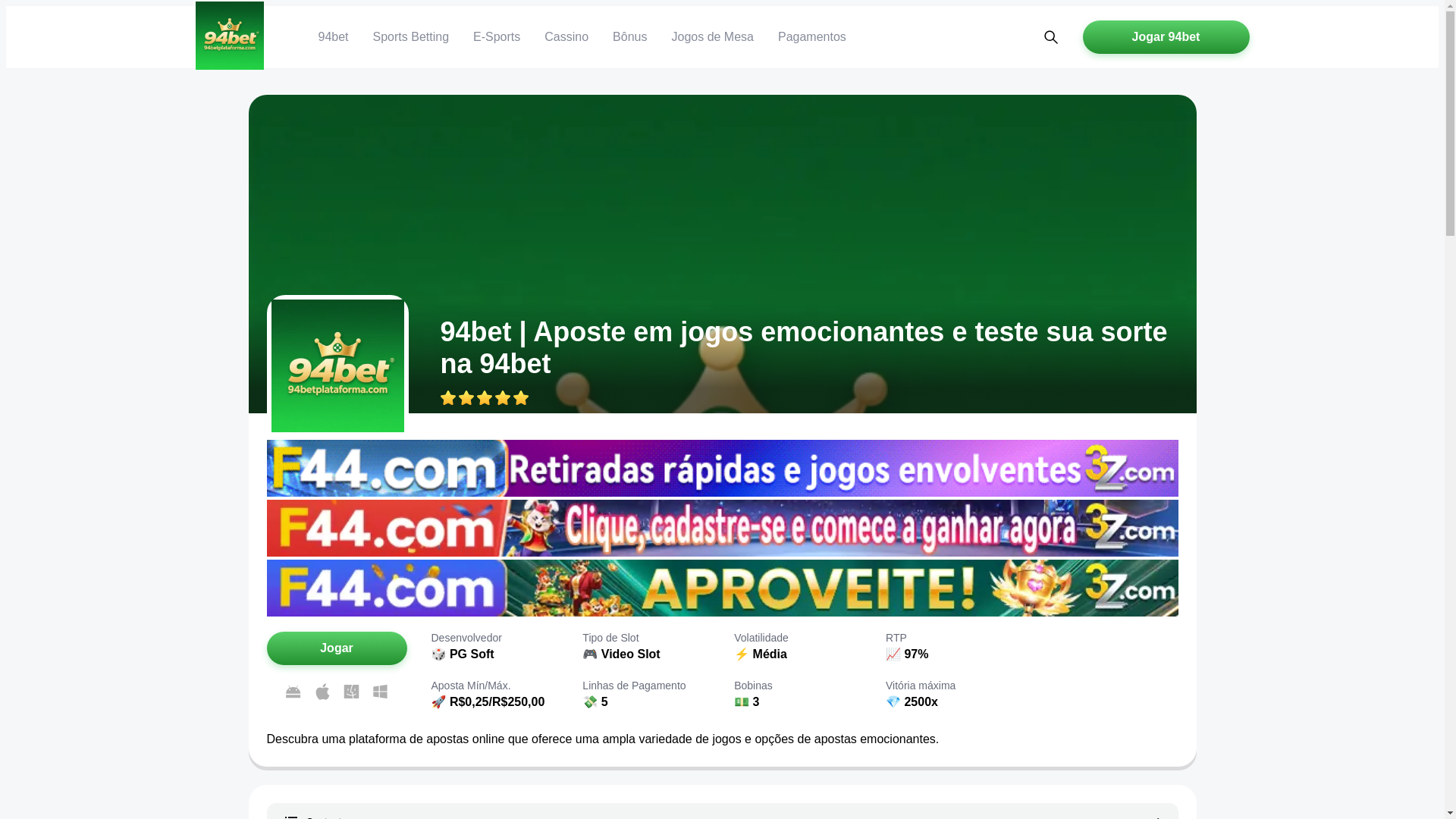 website screenshot of https://94betplataforma.com/