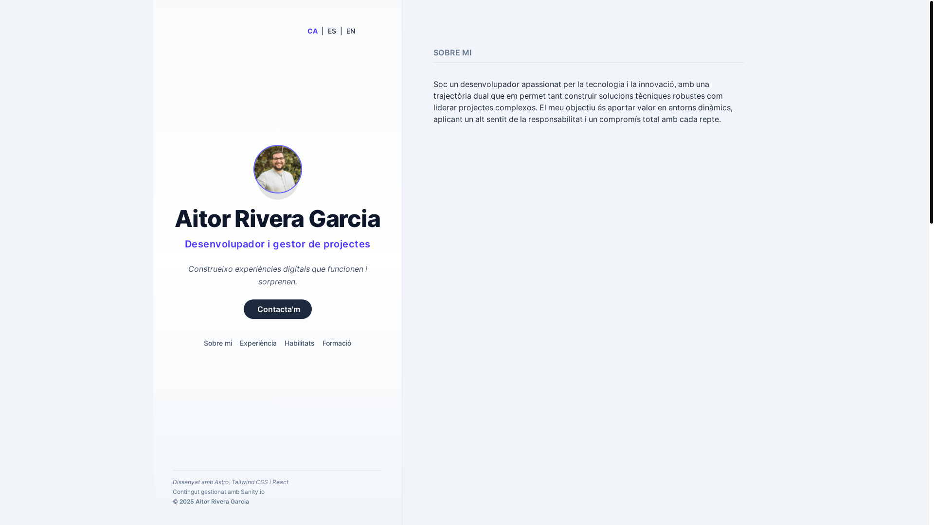 website screenshot of https://aitorivera.com/