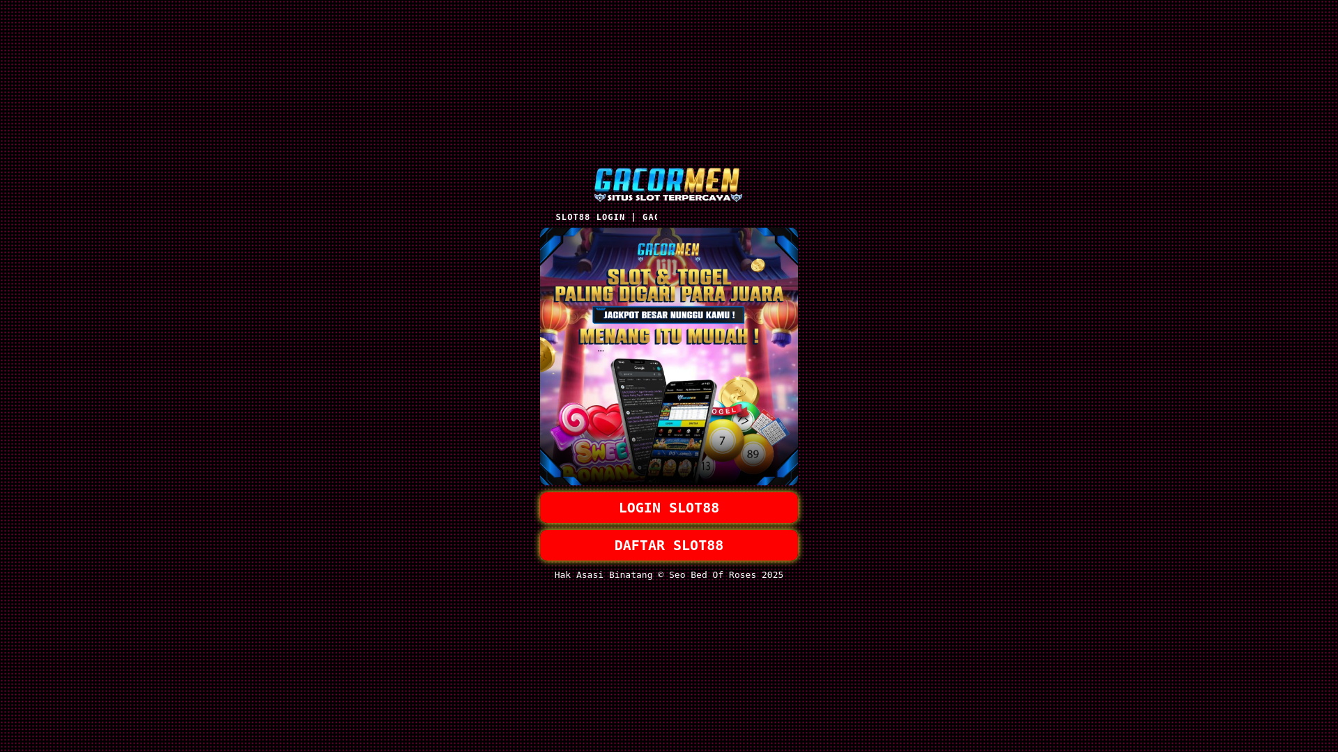 website screenshot of https://cotorgrw-cekicrot88.pages.dev/