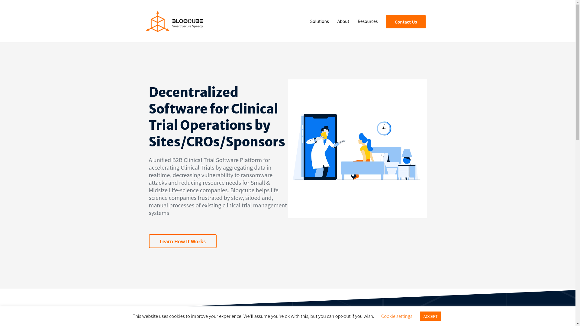 website screenshot of https://bloqcubezone.com/