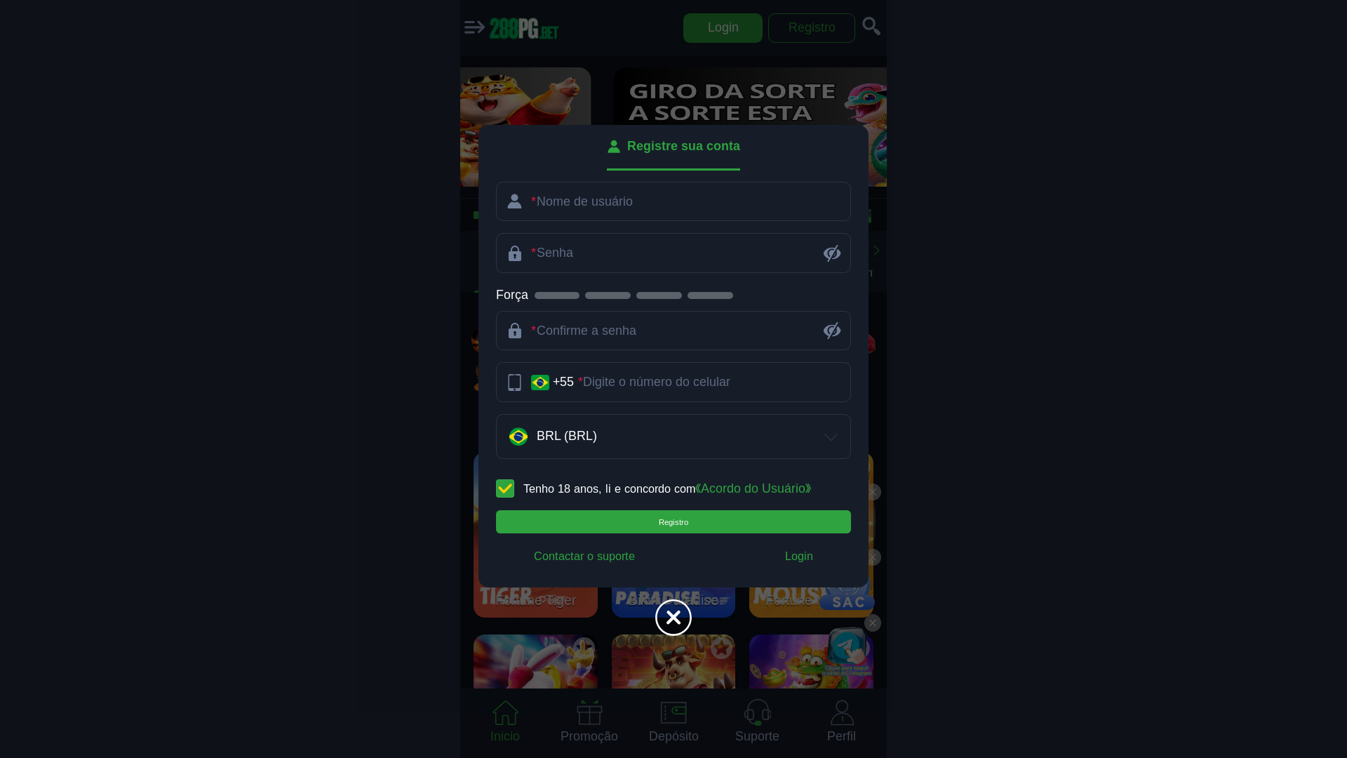 website screenshot of https://braziliano77.fun/