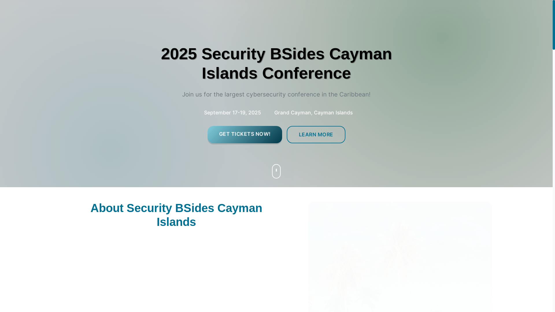 website screenshot of https://bsidescayman2.pages.dev/