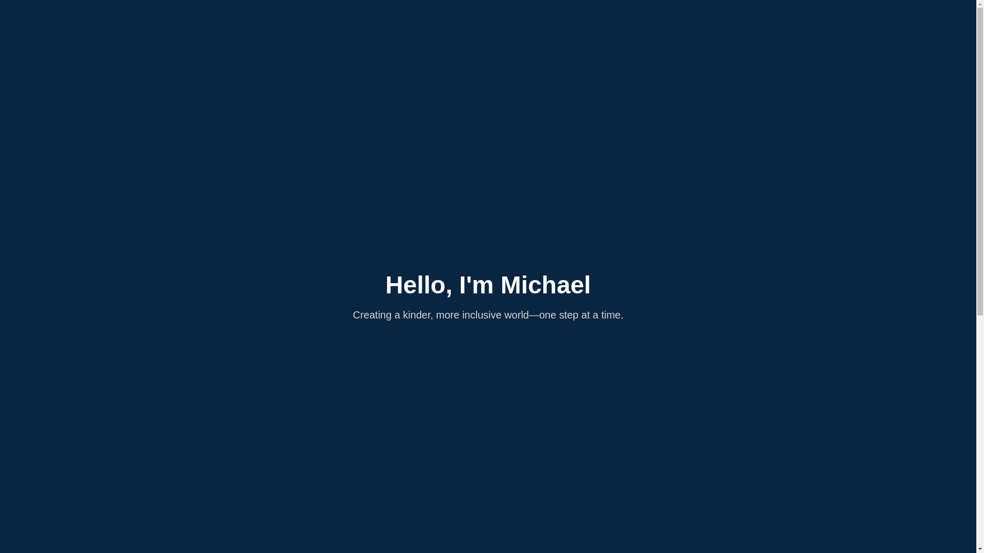 website screenshot of https://michaelhrehorwebsite.pages.dev/