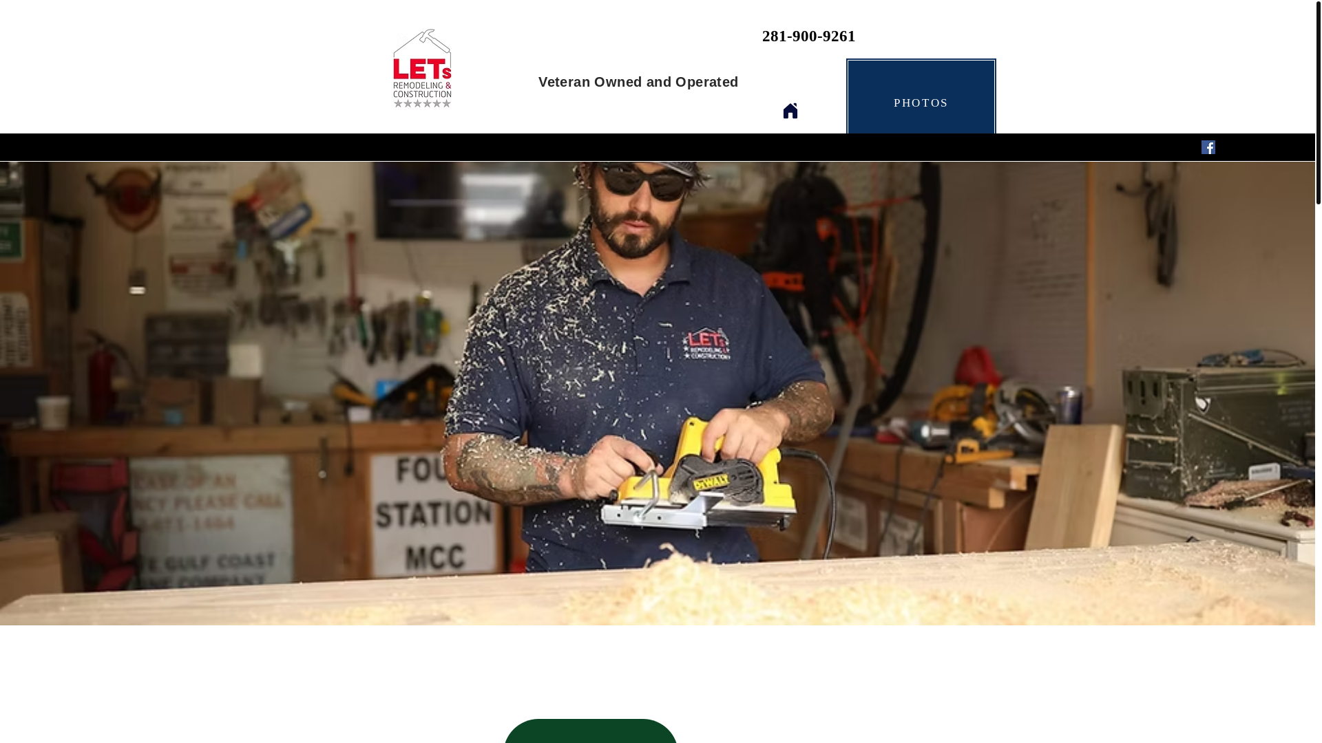 website screenshot of https://letsconstruction.com/