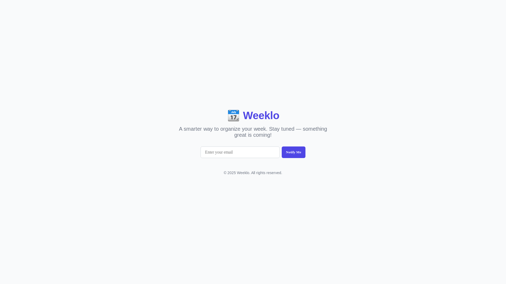 website screenshot of https://weeklowebsite.pages.dev/