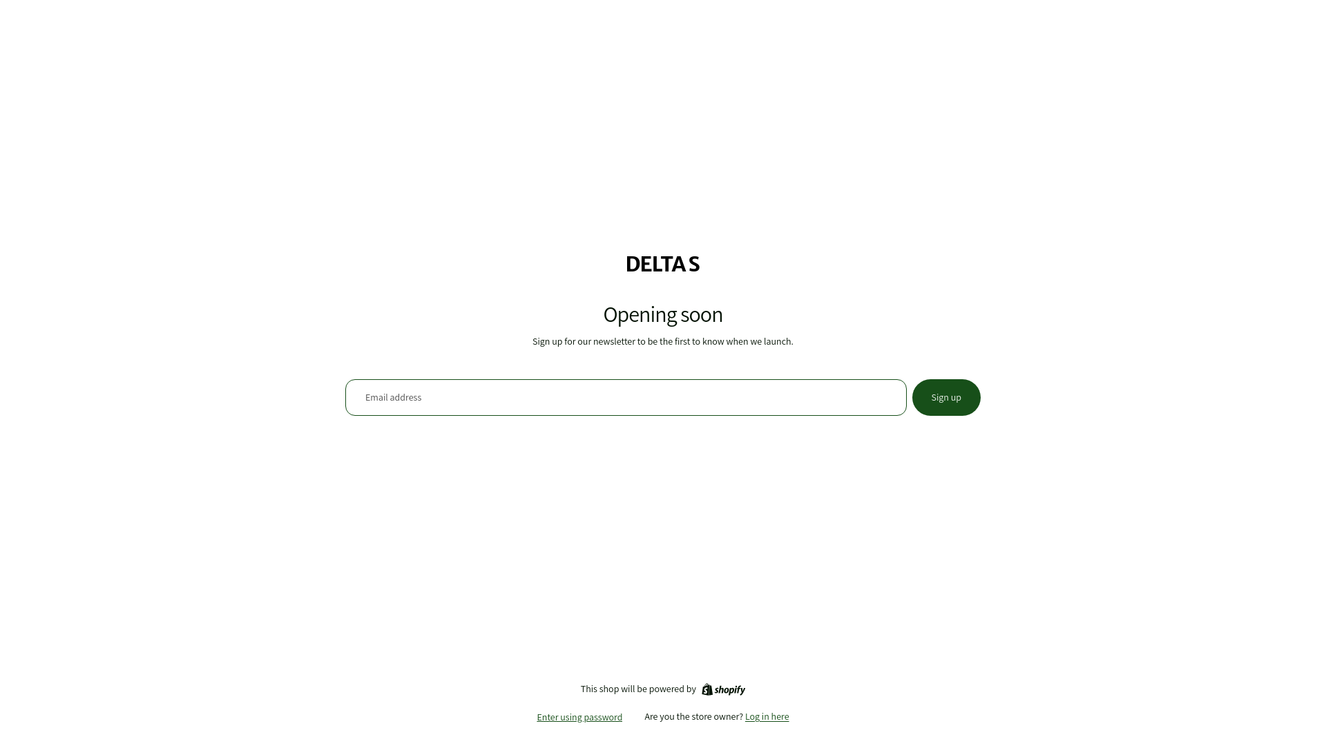 website screenshot of https://deltastorestyle.com/