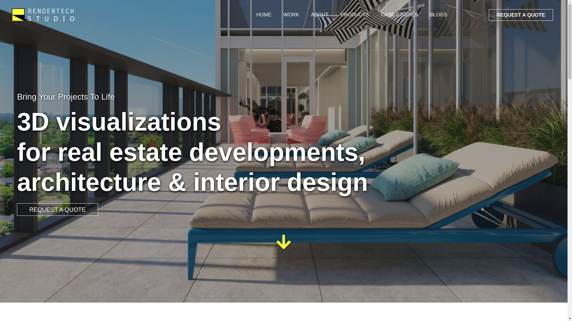 website screenshot of https://tryrendertechstudio.com/