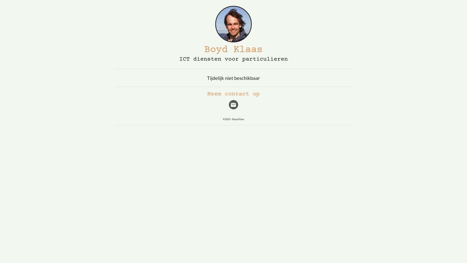 website screenshot of https://bk-ict.nl/