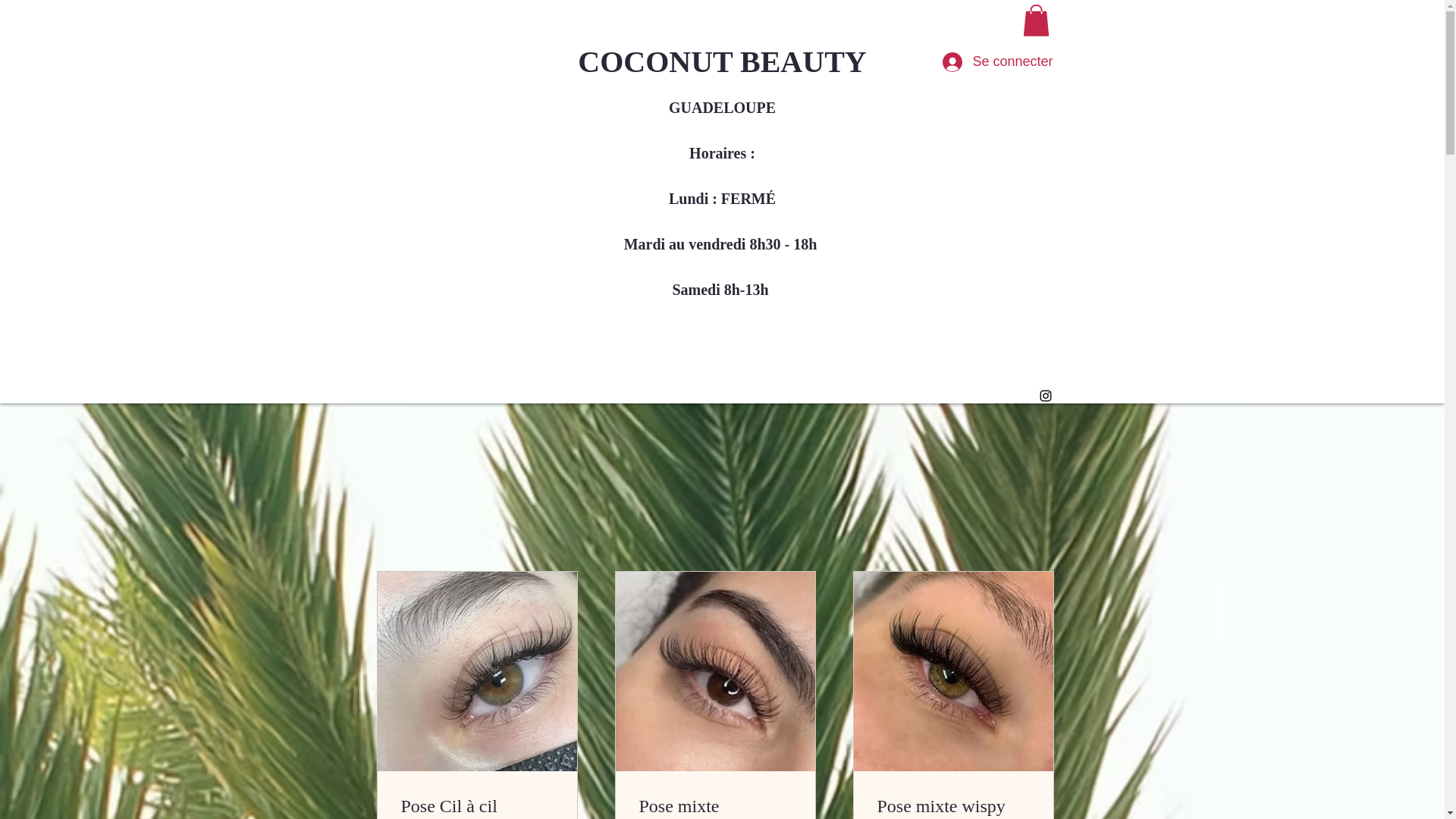 website screenshot of https://coconutbeauty971.com/