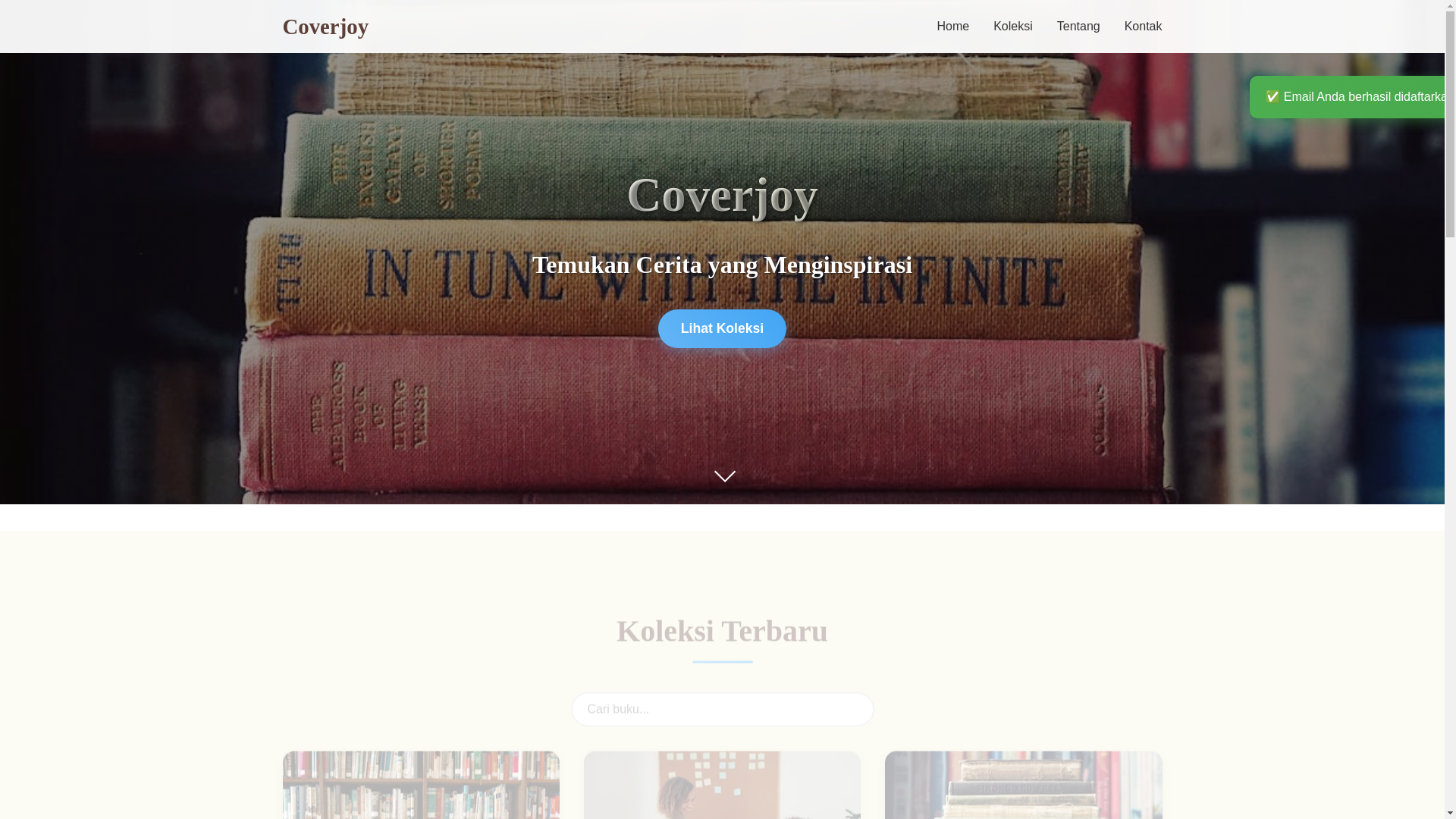 website screenshot of https://coverjoy.pages.dev/