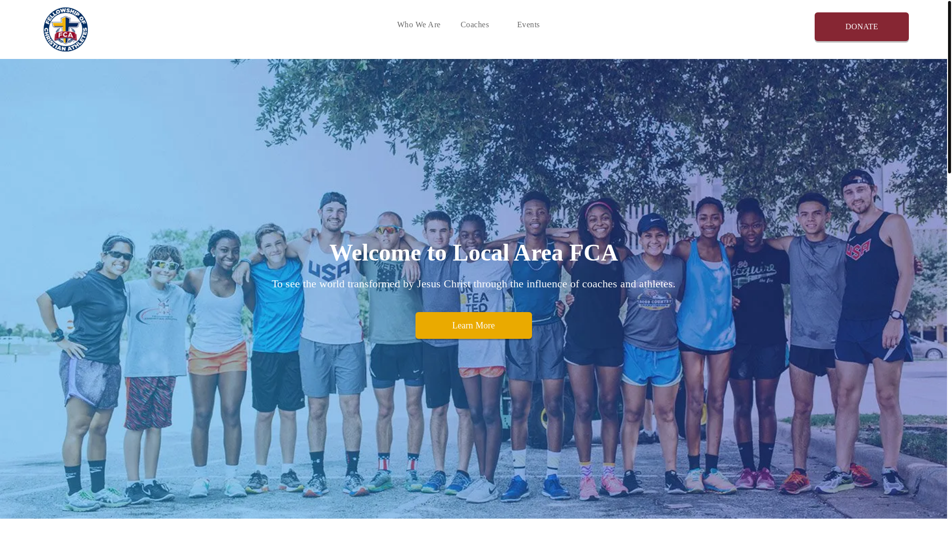 website screenshot of https://fcaalabama7v7.org/
