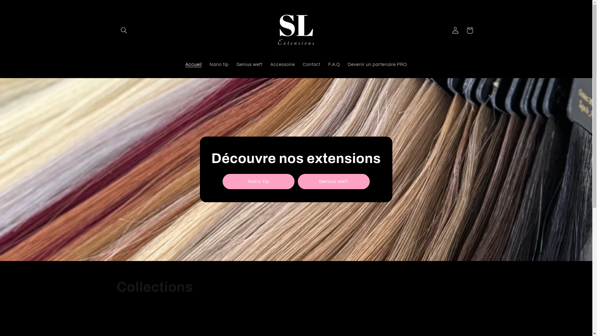 website screenshot of https://slextensions.com/