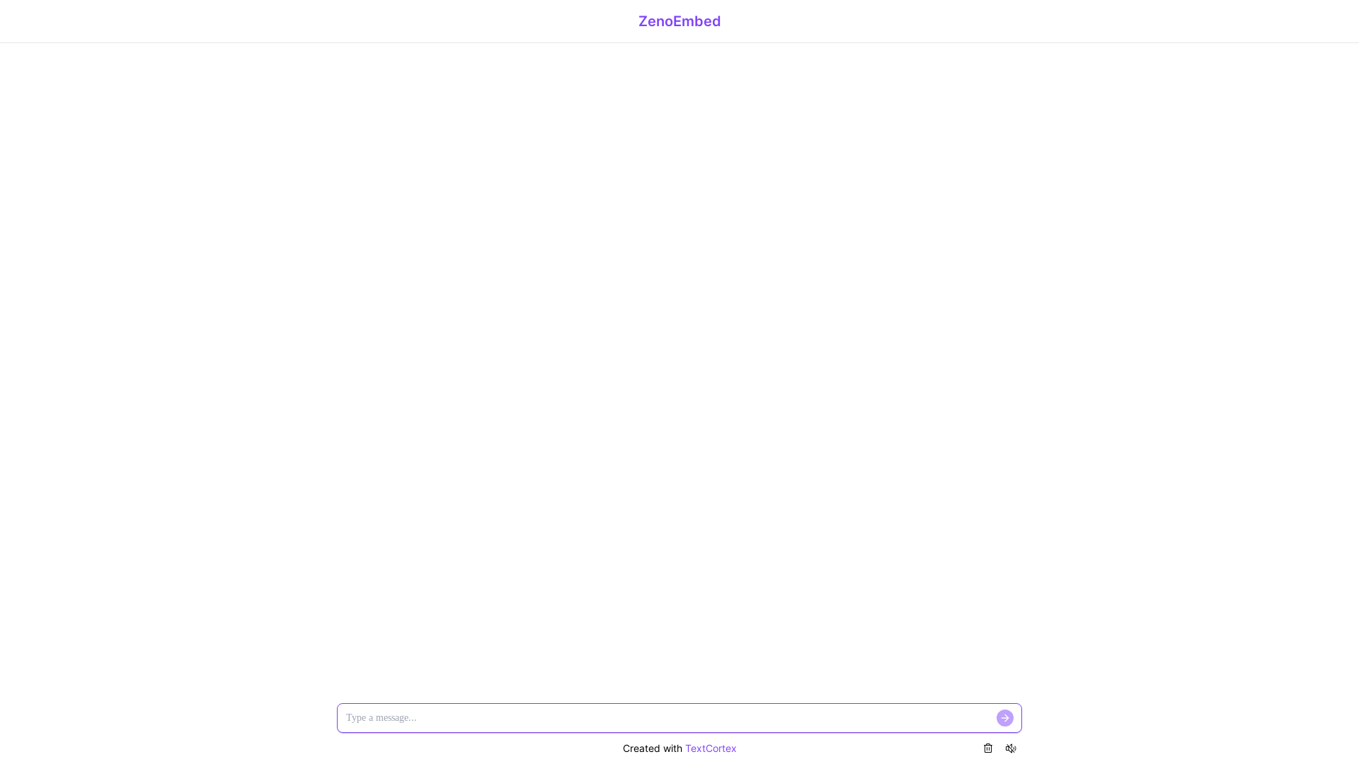 website screenshot of https://zenobot-monorepo-staging.pages.dev/