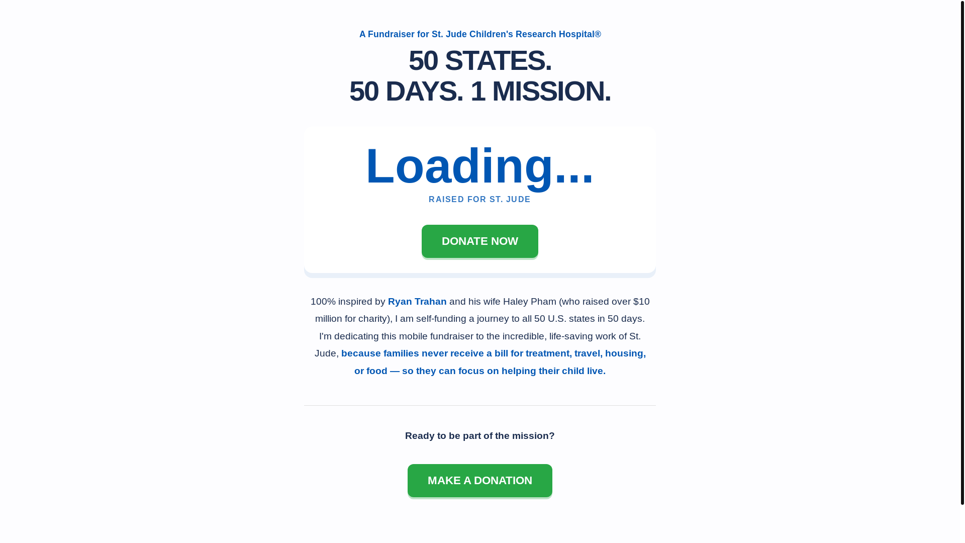 website screenshot of https://50statesforstjudes.pages.dev/