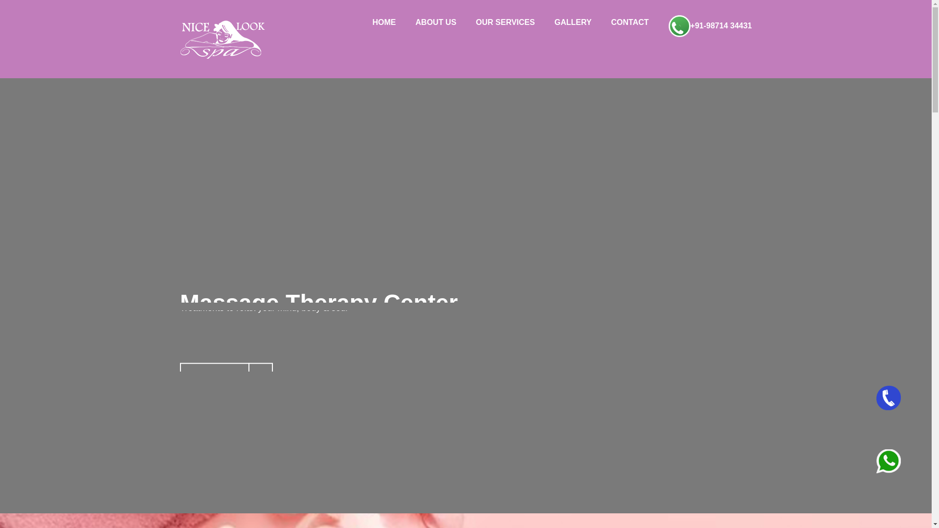 website screenshot of https://nicelookspa.online/