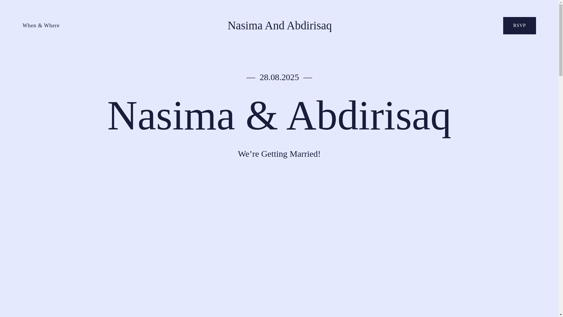 website screenshot of https://nasimawedsabdi.com/