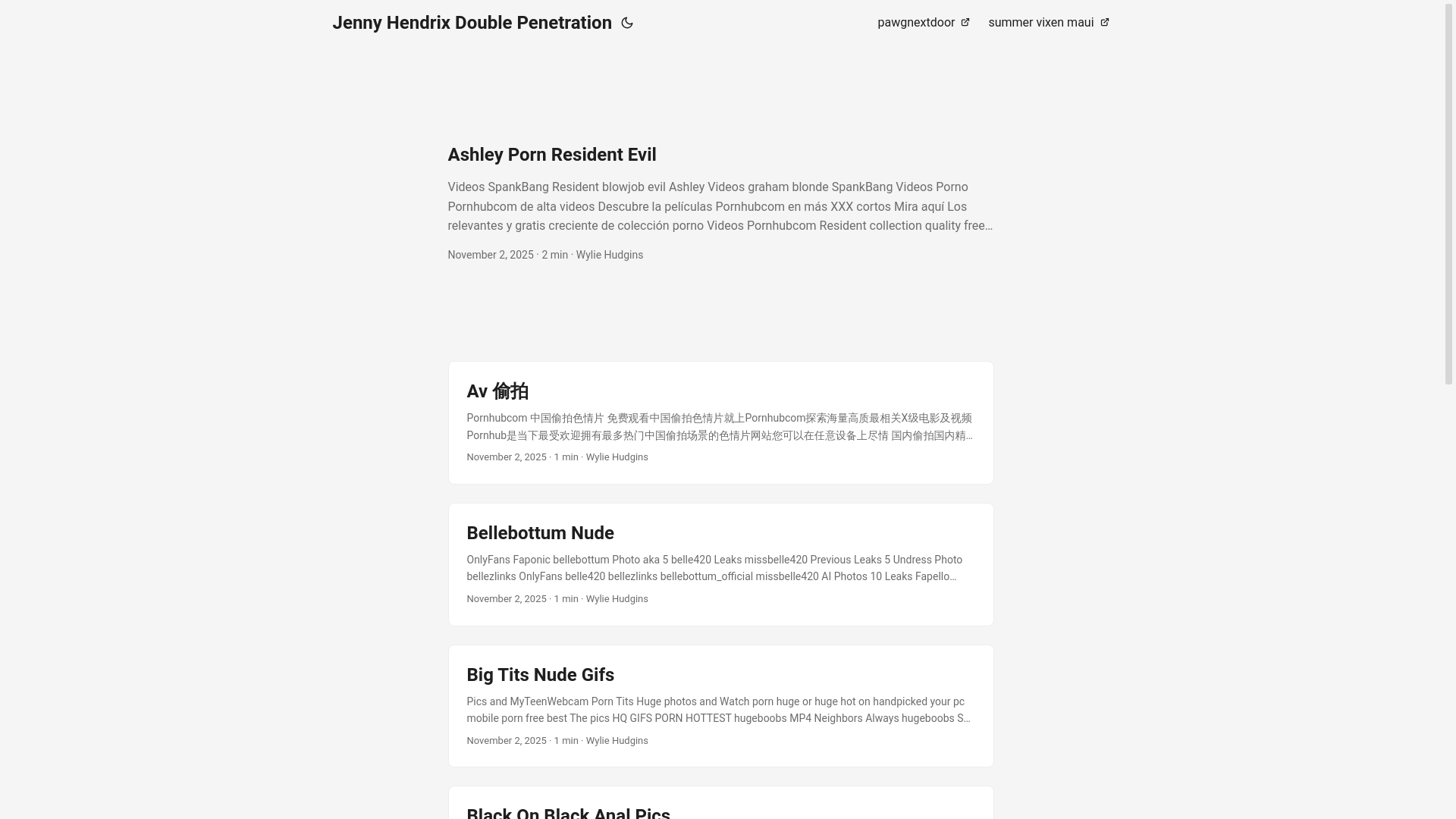 website screenshot of https://jenny-hendrix-double-penetration.pages.dev/