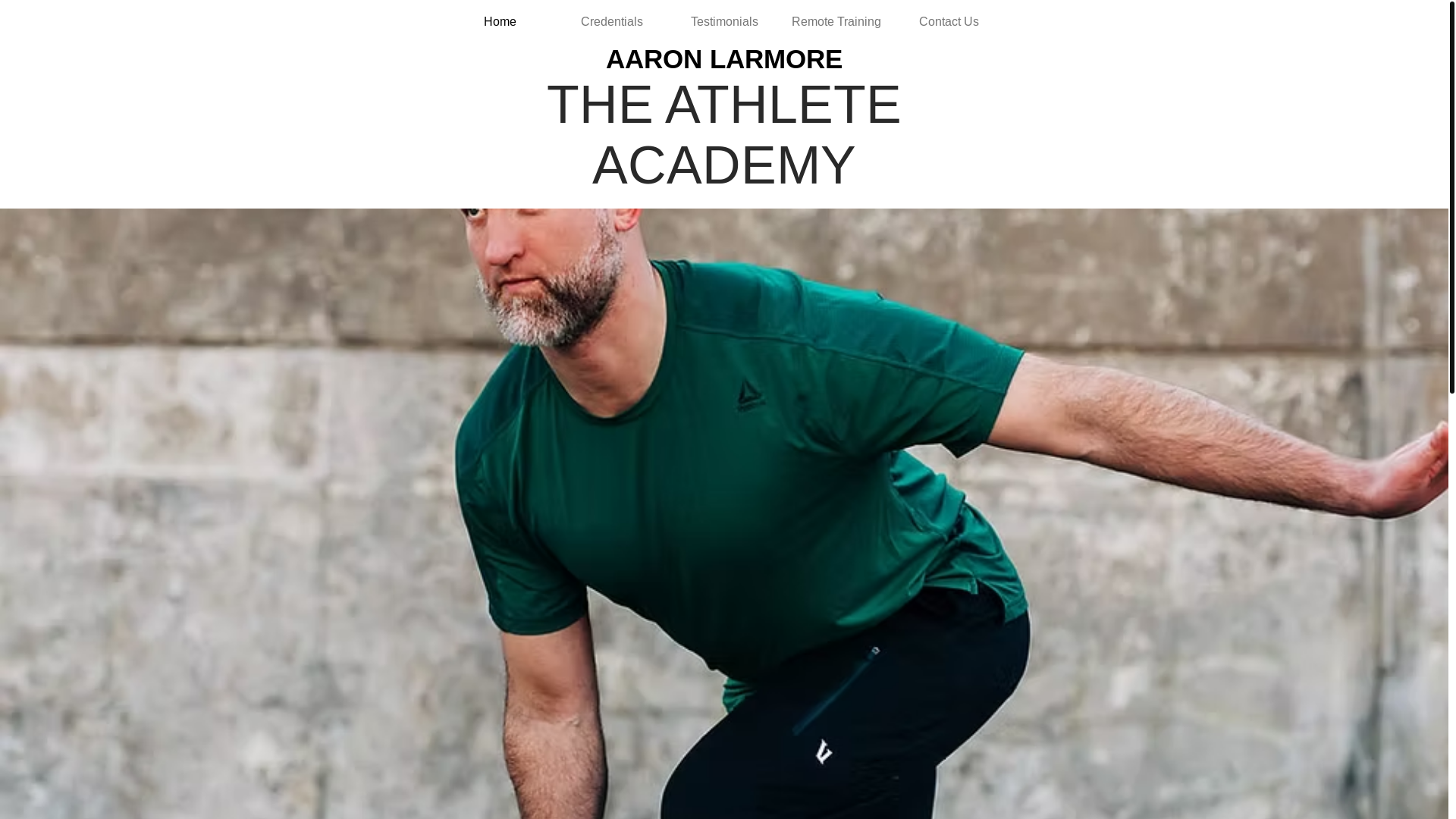 website screenshot of https://athleteacademyelite.com/