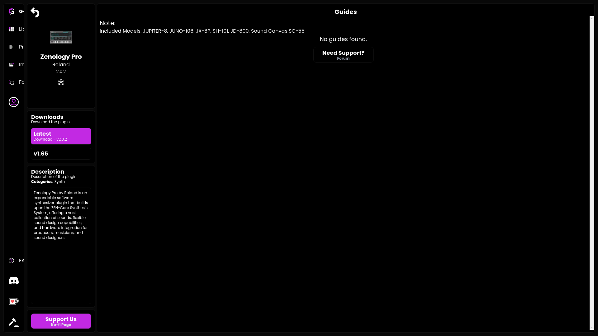 website screenshot of https://g-meh.com/library/windows/zenology