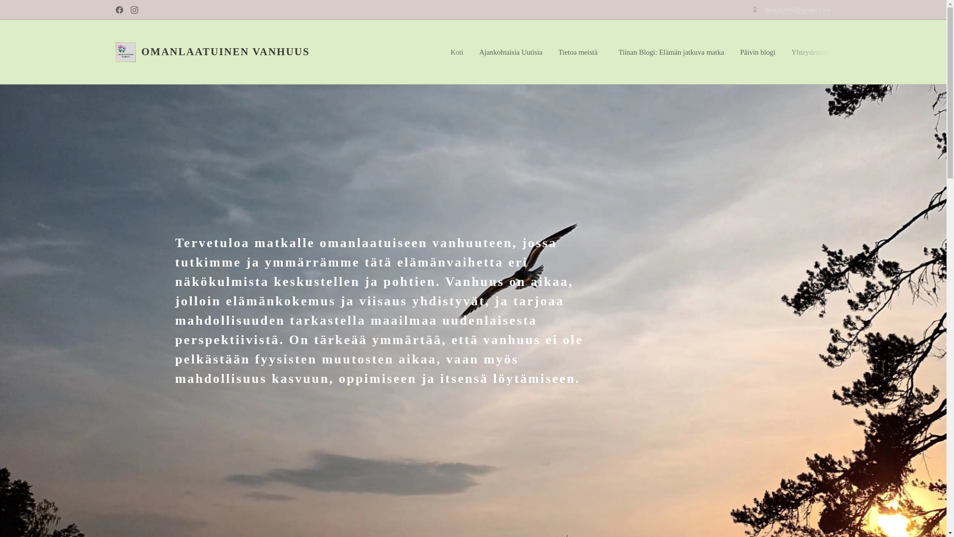 website screenshot of https://omanlaatuinen-vanhuus.com/