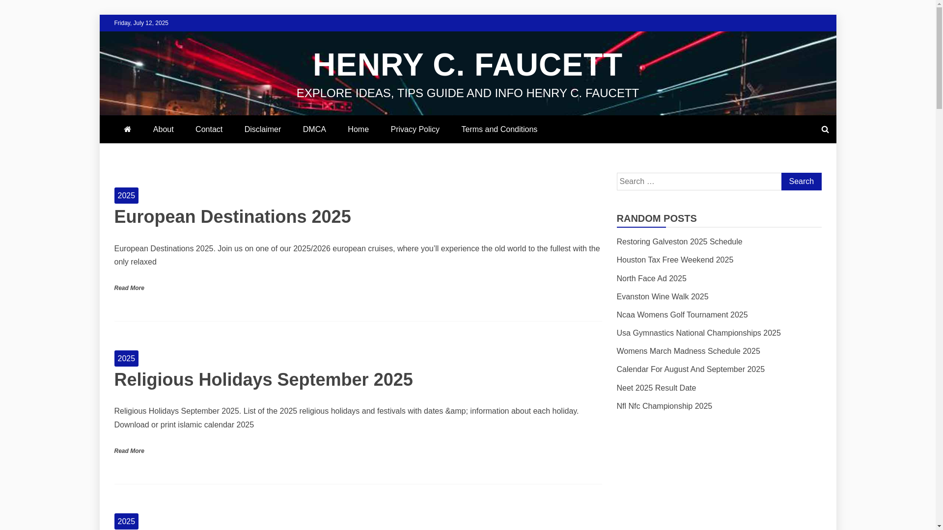 website screenshot of https://henrycfaucett.pages.dev/