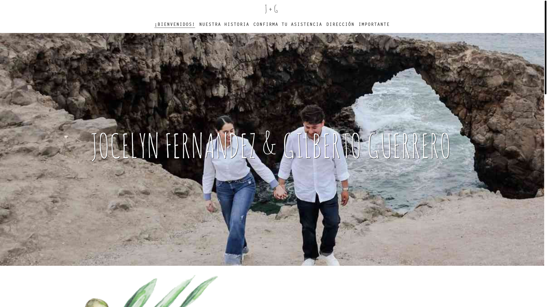website screenshot of https://jocelynygilberto2025.com/