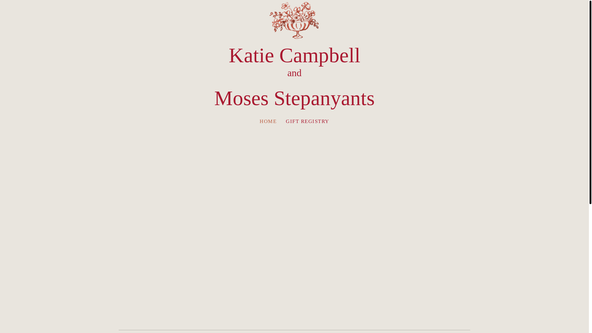 website screenshot of https://katieandmoses2025.com/
