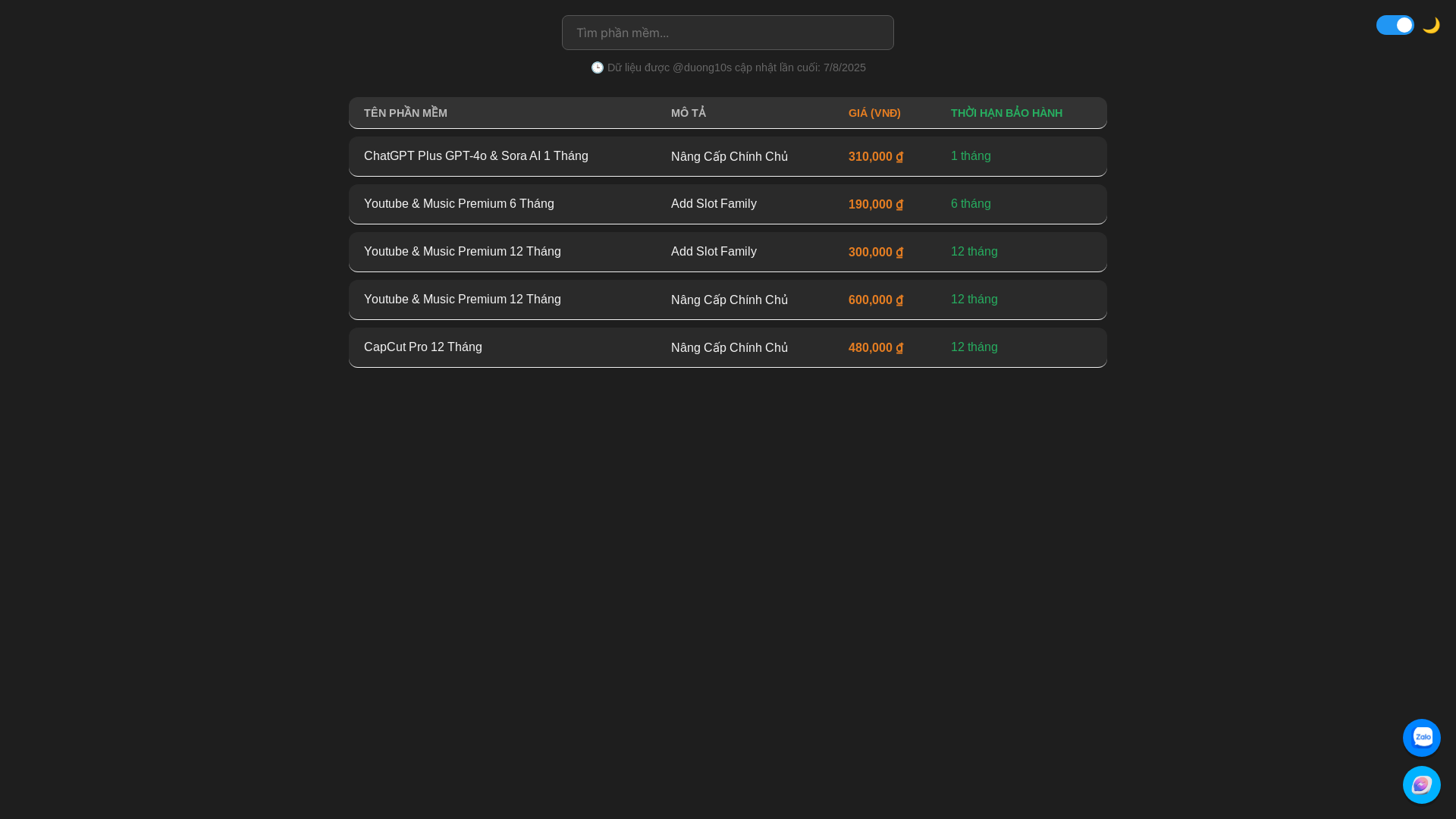 website screenshot of https://nghientrick.vn/