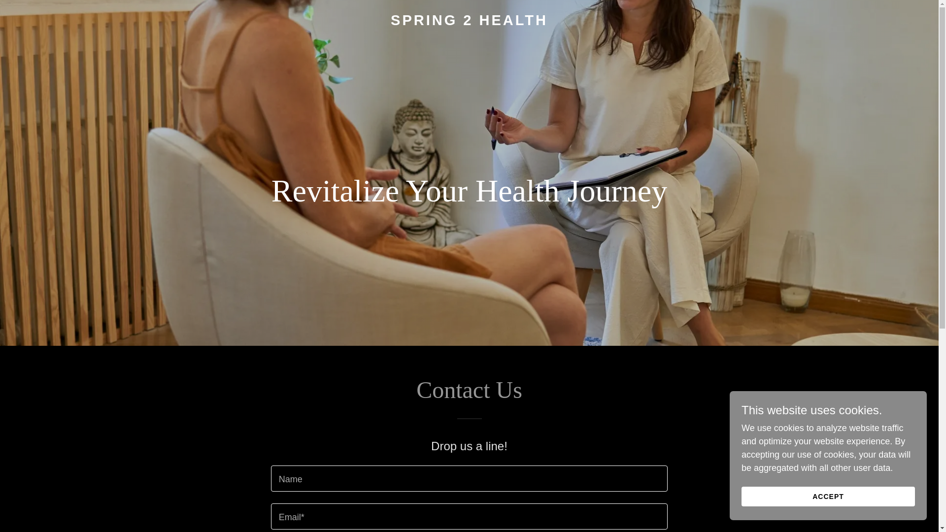 website screenshot of https://spring2health.com.au/