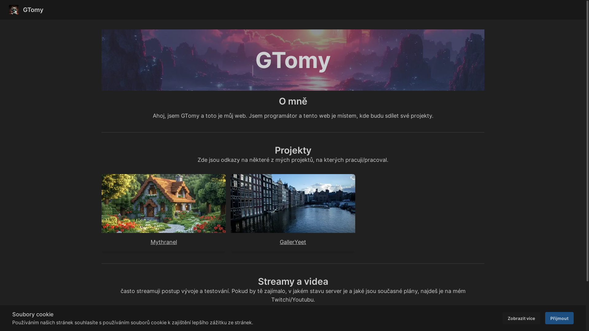 website screenshot of https://gtomy-net.pages.dev/