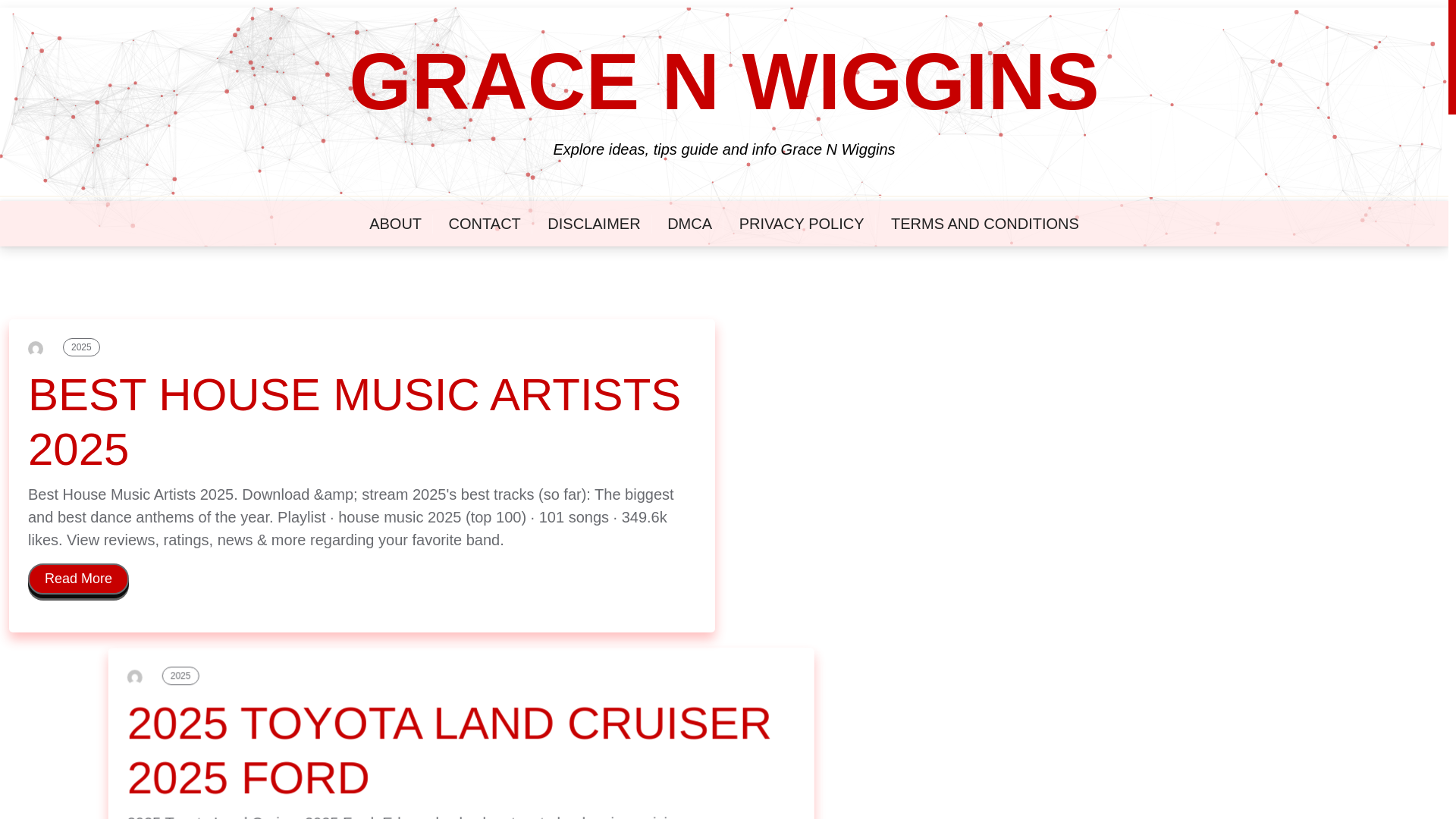 website screenshot of https://gracenwiggins.pages.dev/