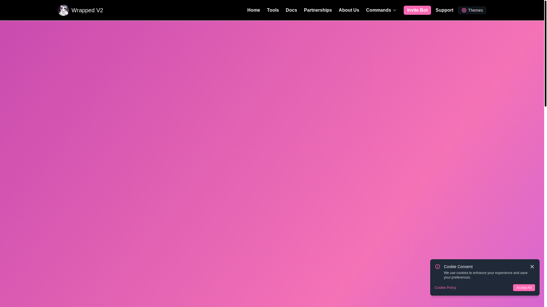 website screenshot of https://wrapped-com.pages.dev/