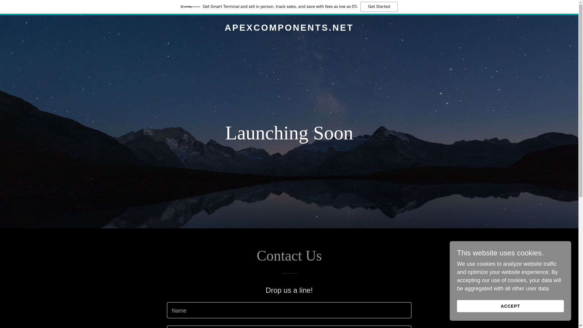 website screenshot of https://apexcomponents.net/