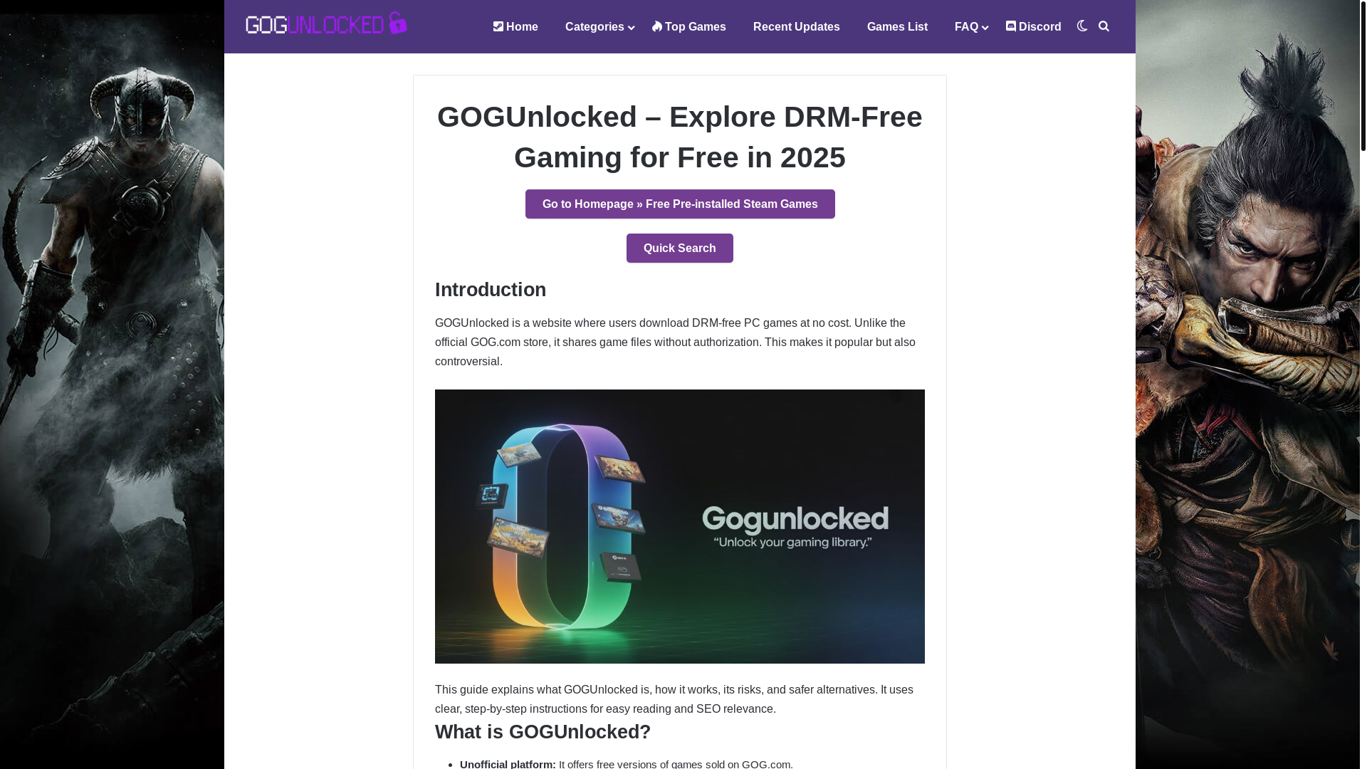 website screenshot of https://gogunlocked-sa-com.pages.dev/