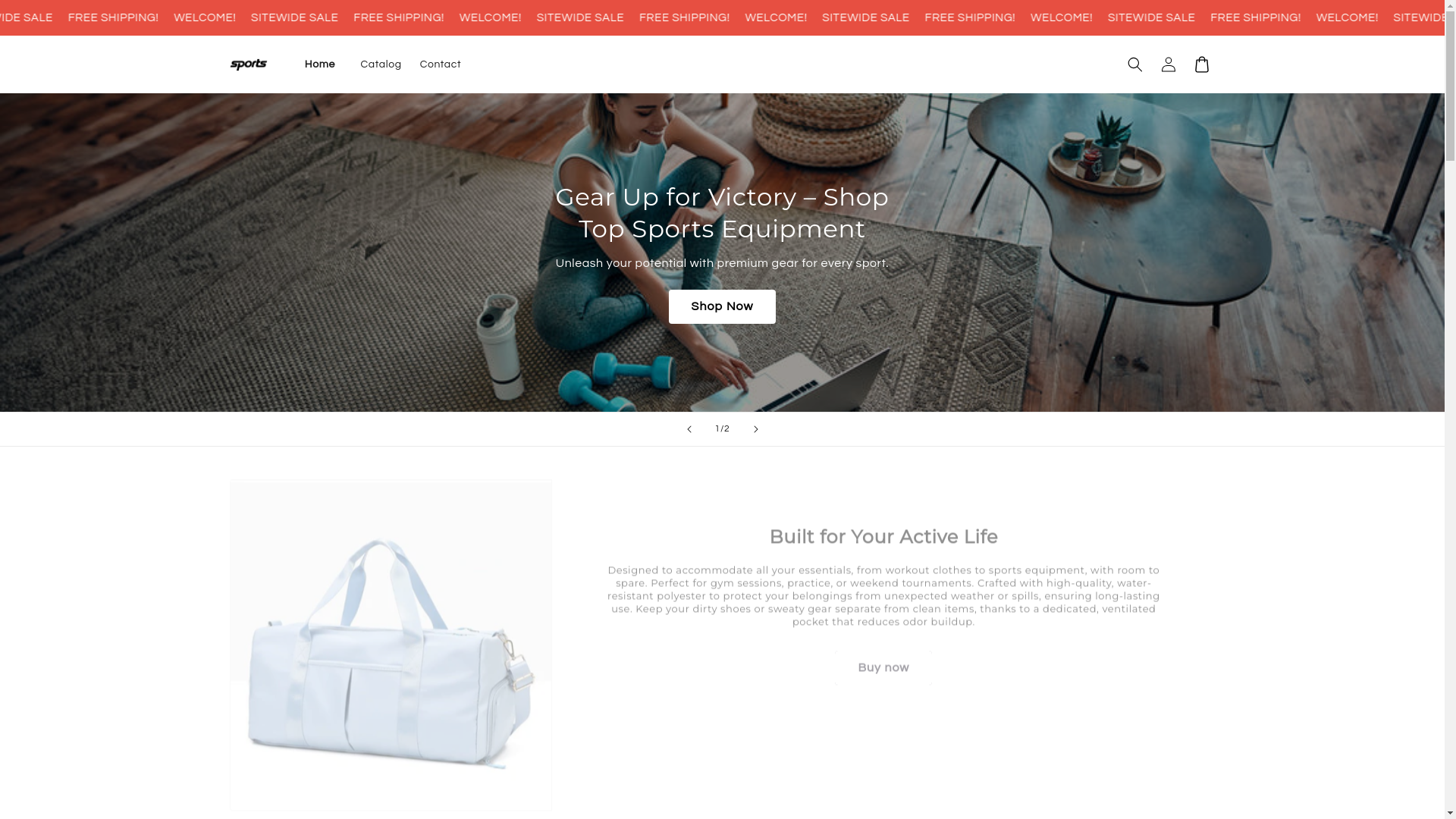 website screenshot of https://salvara.store/