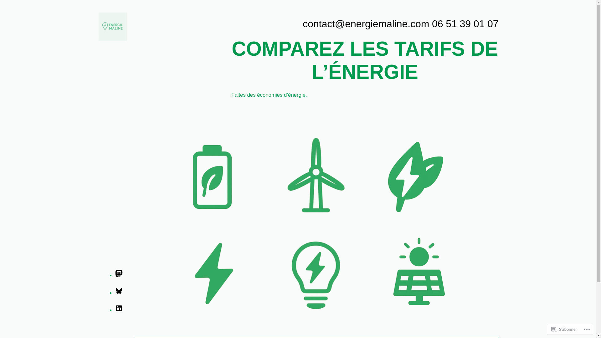 website screenshot of https://energiemaline.fr/