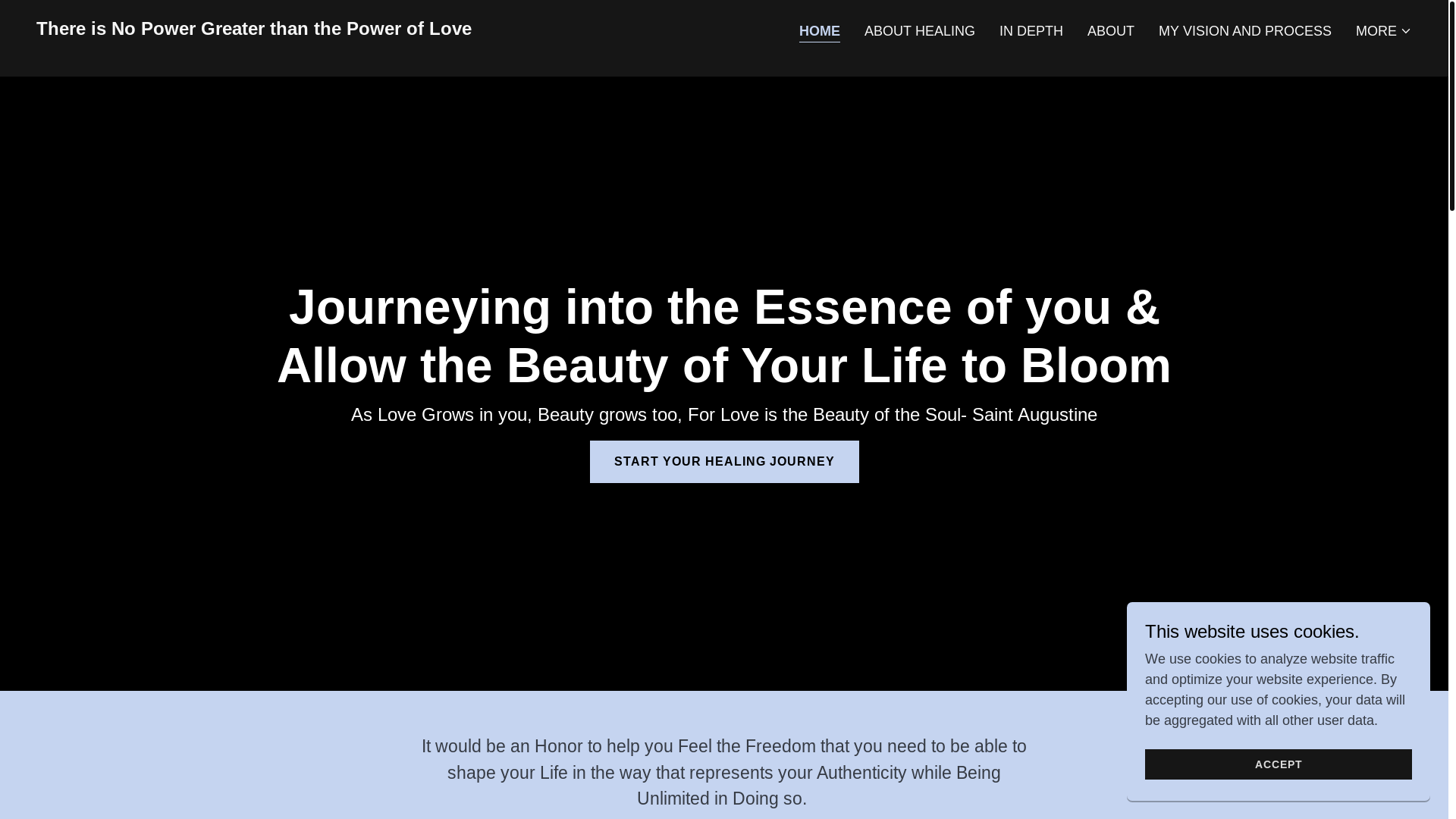 website screenshot of https://bloomyouressence.com/